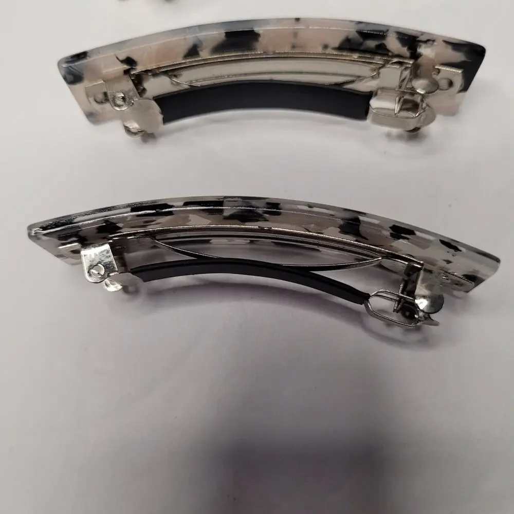 Elegant Chinese Style Hair Barrettes - Set of Three
